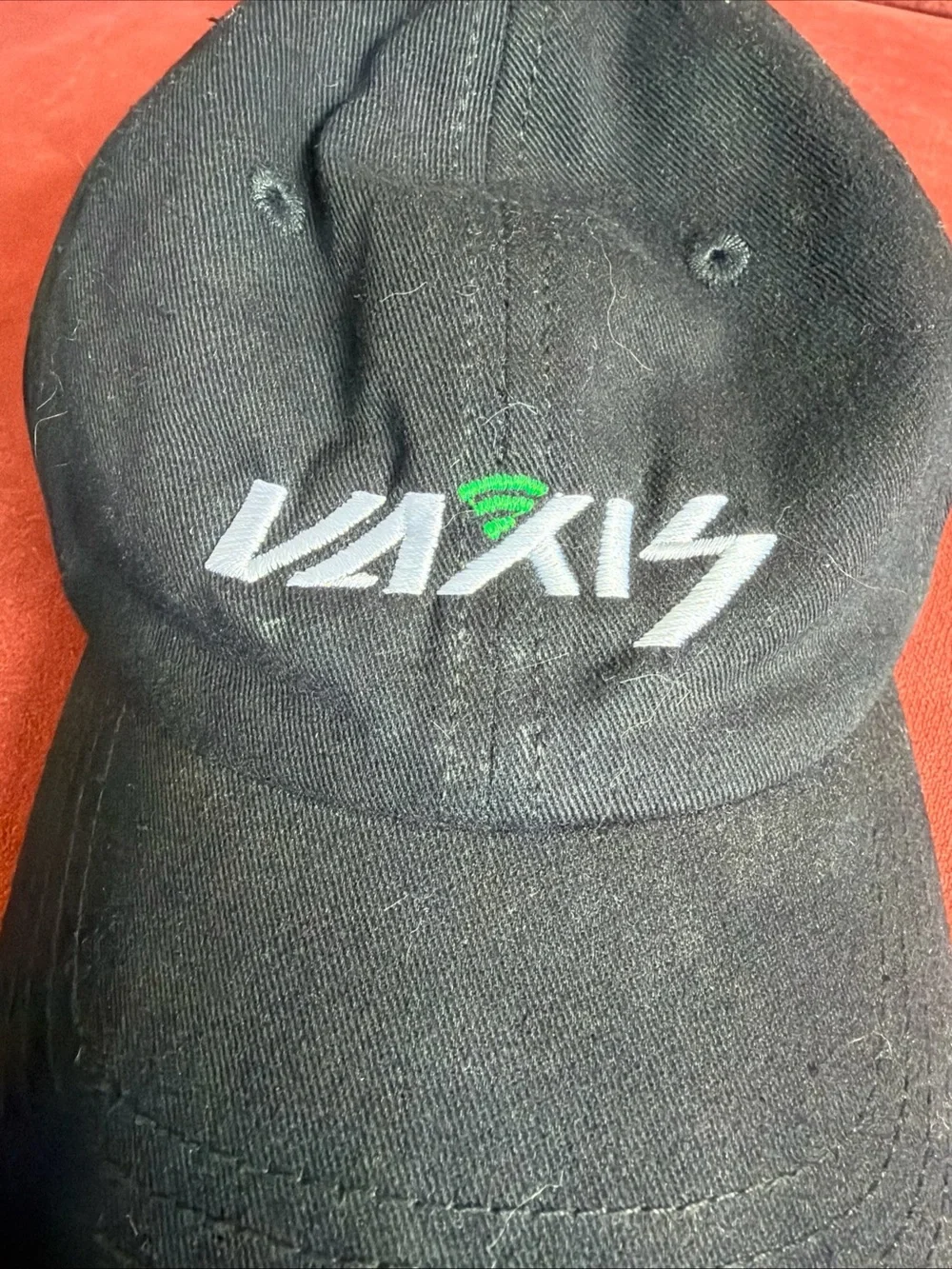 Black Vaxis Embroidered Baseball Cap